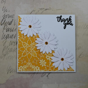 Thank You Card – Yellow Daisies