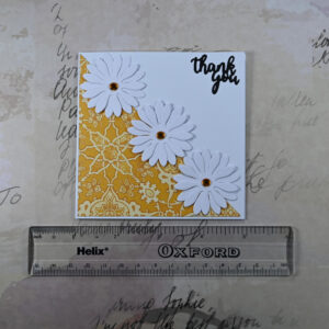 Thank You Card – Yellow Daisies