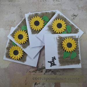 Thank You Card – Sunflowers