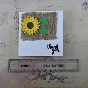 Thank You Card – Sunflowers