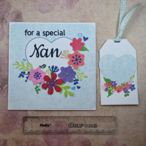 For a Special Nan Card and Gift Tag