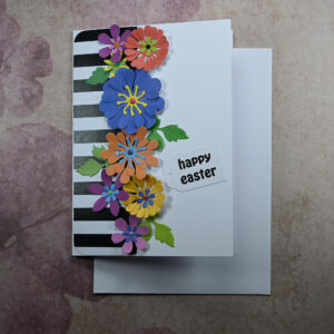 Flower Happy Easter Card