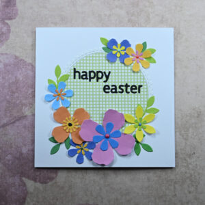 Flowers Easter Card