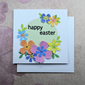 Flowers Easter Card