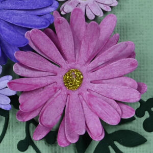 Green Daisies Thank You  Card