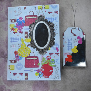 Haberdashery Happy Birthday Card and Tag