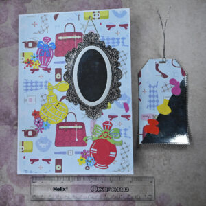 Haberdashery Happy Birthday Card and Tag